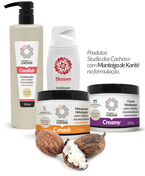 produtos com manteiga de karité