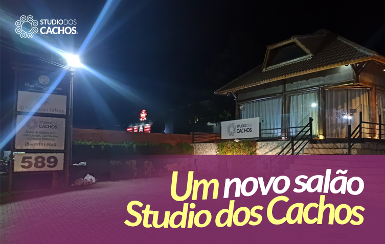 Um novo salão Studio dos Cachos